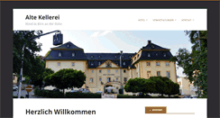 Desktop Screenshot of alte-kellerei.de