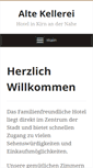 Mobile Screenshot of alte-kellerei.de